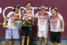Torneio-início contou com 19 duplas na tarde deste sábado