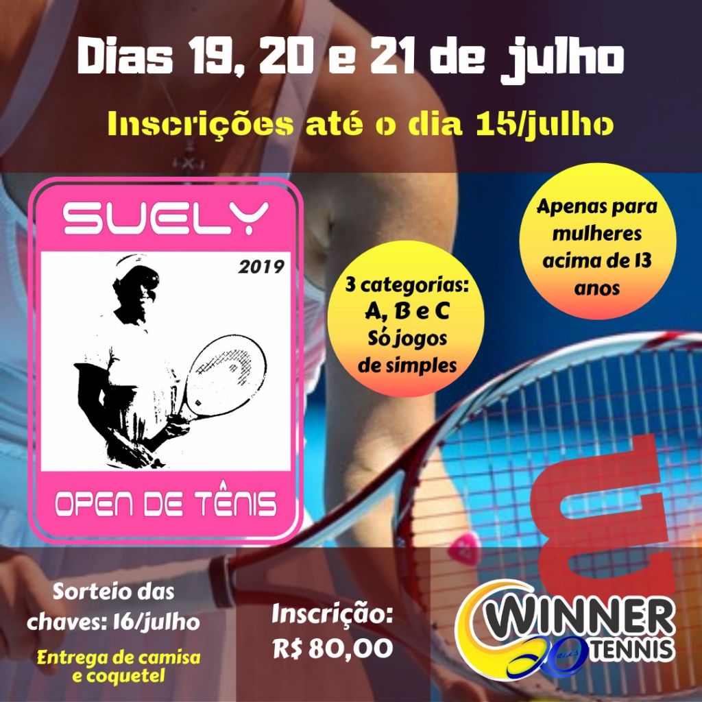 Torneio só para mulheres: I Suely Open