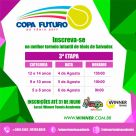 Copa Futuro será de 9 a 11 de março