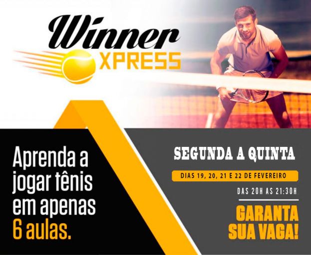 Em fevereiro tem curso para iniciante na WInner